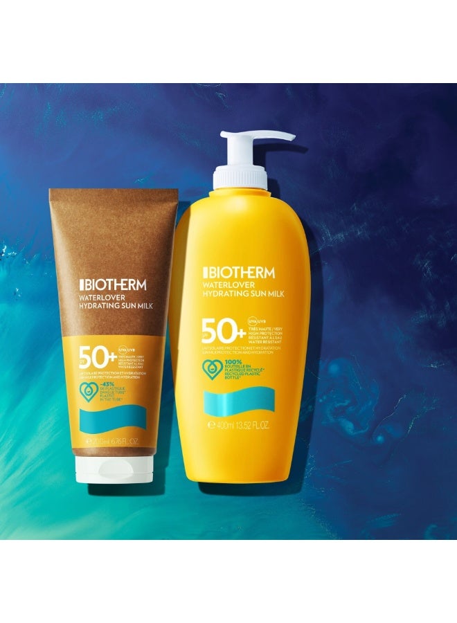 بيوثيرم ووترلوفر صن ميلك للحماية والترطيب بعامل حماية من الشمس 50+، 400 مل - Image 2